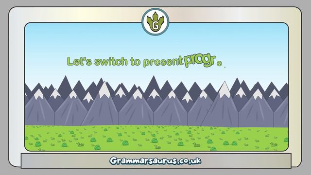 Sing with Grammarsaurus - The Past and Present Progressive Tenses смотреть онлайн