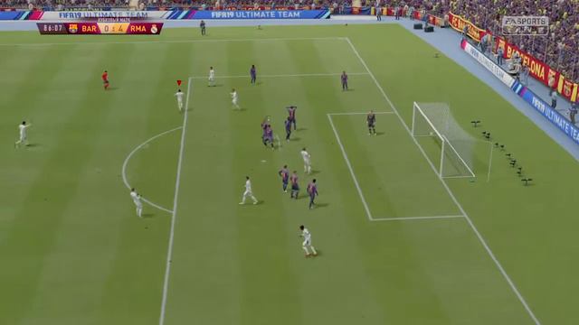 FIFA 19 Online. Мой самый любимый гол) не потому, что против Барсы - её уважаю. смотреть онлайн