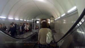 Переход метро Белорусская радиальная/кольцевая // 21.06.2017