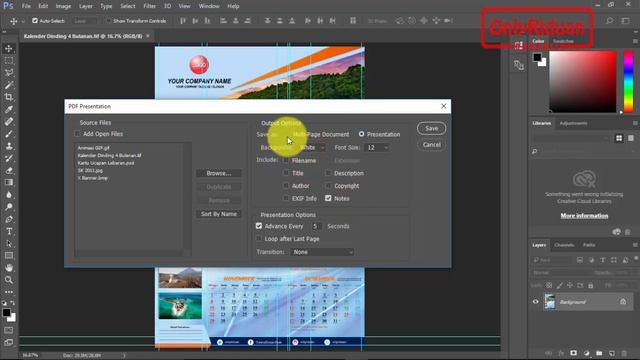 Cara Menggabungkan Banyak Format Gambar Jadi 1 File PDF - Tutorial Photoshop смотреть онлайн