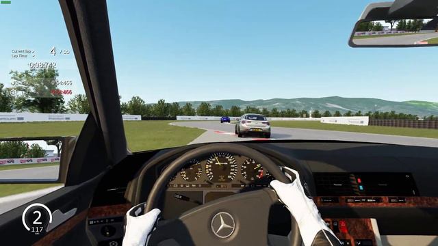 İzmit Körfez Pisti | Mercedes-Benz W140 S70 V12 AMG - Assetto Corsa смотреть онлайн