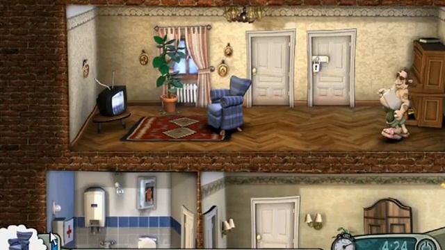 Как достать соседа(Шестилетний мальчик играет)