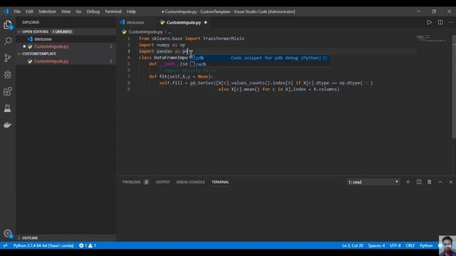 Machine Learning: Filling the Null Values or Imputation with just one Line of code. смотреть онлайн
