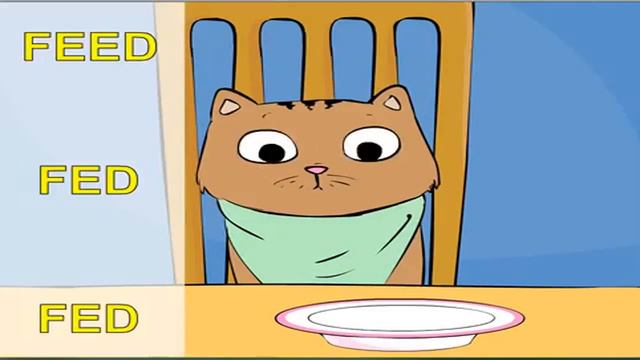 Irregular verbs song, Max the Cat, Part 1 смотреть онлайн