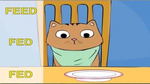 Irregular verbs song, Max the Cat, Part 1