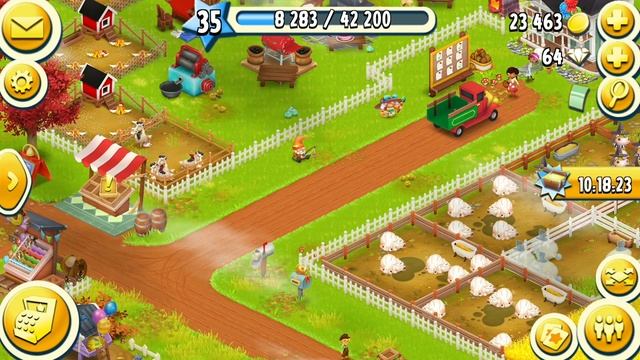 Hay Day#12/Фермерские советы/Путь к 100ур/Расширяемся/Запускаем город/Загадочные скачки/Новый декор смотреть онлайн