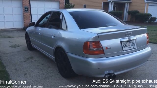 Best Audi B5 RS4 S4 A4 exhaust sounds смотреть онлайн