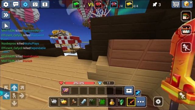 Playing New Game *SKI* in BedWars! (Blockman Go) смотреть онлайн