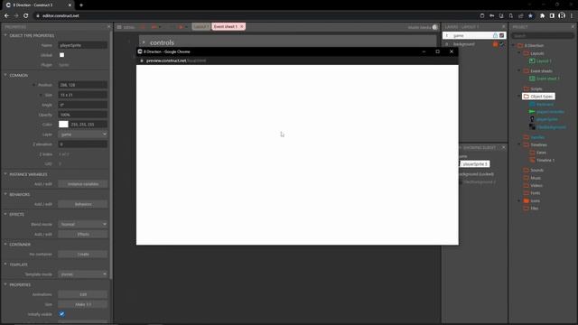 8 Direction Animation in Construct 3 | Tutorial смотреть онлайн