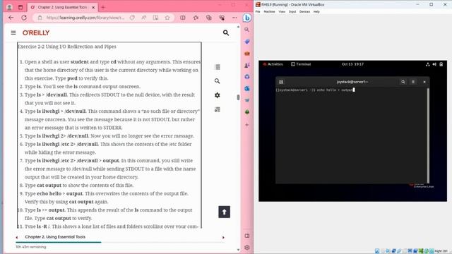 RHCSA Series | Using I/O Redirection and Pipes смотреть онлайн