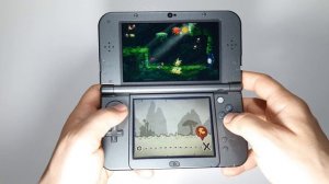 Rayman Origins Nintendo 3DS handheld gameplay