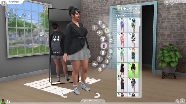 CAS Payton Kelly - The Sims 4 - Relax and Chill смотреть онлайн