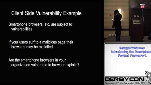 Introducing the Smartphone Pentest Framework Derbycon 2 смотреть онлайн