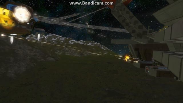 Orgrims hammer vs Skyfire in space engineers. смотреть онлайн