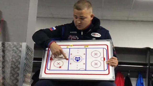 Школа хоккея от Игоря Кондратьева. Расстановка в зоне. смотреть онлайн