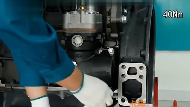 How To Repair Sinotruk( Sitrak, C7H, T7H, Hohan) MC11 Engine Air Compressor, MC11 Engine Starter? смотреть онлайн