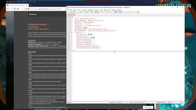 Subnautica Guide | AutosortLockers Mod! смотреть онлайн
