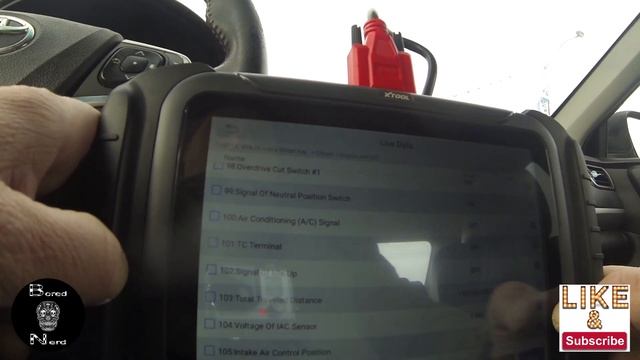 2015 Toyota Camry Testing the Xtool D8 Bi Directional OBD2 Diagnostic scanner connectivity смотреть онлайн