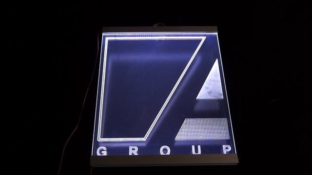 Акрилайт (Acrilight) с логотипом нашей фирмы Advert Group F.R.S смотреть онлайн