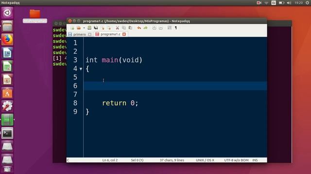 Aprender a programar en C Linux [ 1 ]: Compilar y Ejecutar смотреть онлайн