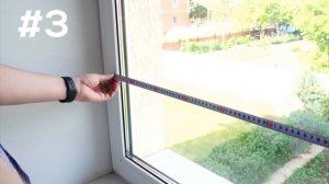 КАК ПРАВИЛЬНО ЗАМЕРИТЬ ОКНО ДЛЯ ЗАКАЗА РУЛОННЫХ ШТОР