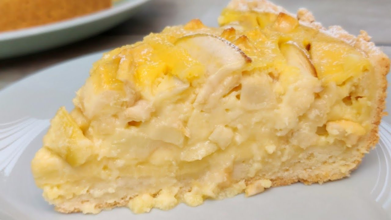 Яблочный Пирог, который тает во рту!  Быстро, вкусно и недорого!