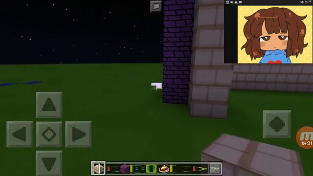 Frisk plays mcpe part 2 building the house смотреть онлайн