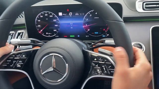 2021 Mercedes-Benz S-Class: Steering Wheel Controls смотреть онлайн