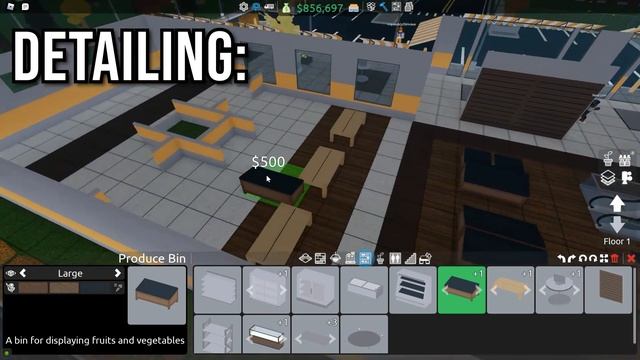 Grocery Store Tutorial! [Medium Sized] - Retail Tycoon 2 смотреть онлайн