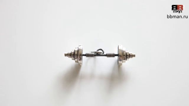 Кулон "Штанга олимпийская" из серебра смотреть онлайн