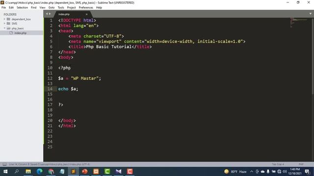 variables in php bangla tutorial 2021 смотреть онлайн