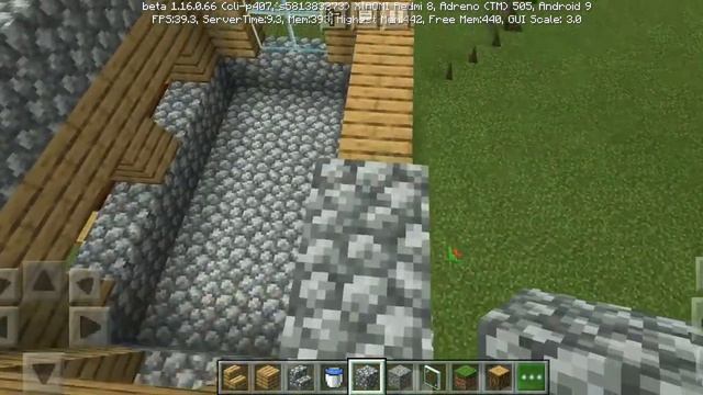 Я решила сделать деревню номер 13 в Minecraft))