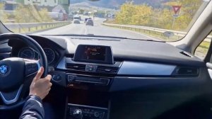 POV 2017 BMW 218 Grand Tourer  - 1.5 /136 HP /  F46