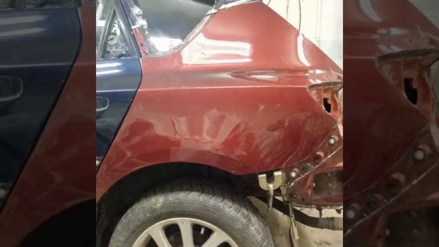 кузовной ремонт мазда 3 смотреть онлайн