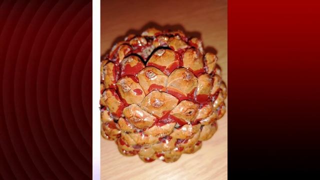 Поделки из шишек своими руками.Do-it-yourself crafts from cones. смотреть онлайн