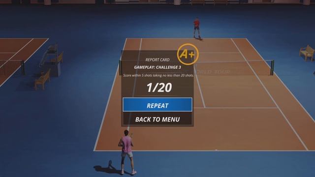 Tennis World Tour 2 - Tennis School Part 1 *PS5* Challenges 1 - 5 A+ смотреть онлайн