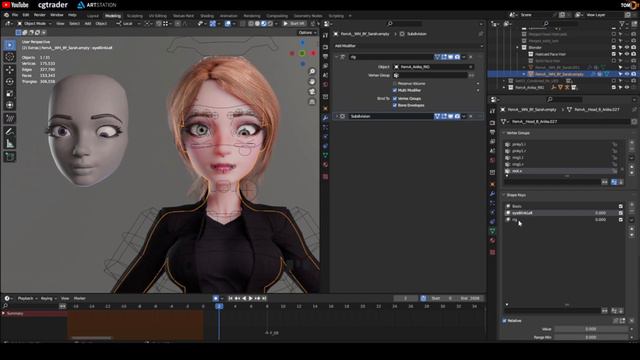 Make Your Own ARkit Shapekeys For Motion Capture. Tutorial For Blender.