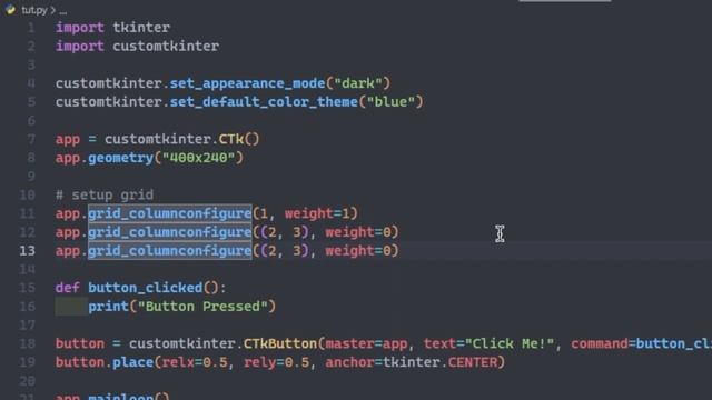 How to use Custom Tkinter (Python) смотреть онлайн