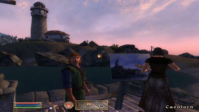 TES oblivion Auriel's ascension (slowed) смотреть онлайн