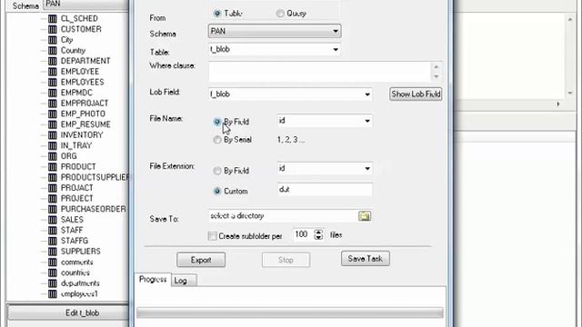 Batch export DB2 BLOB data to files смотреть онлайн