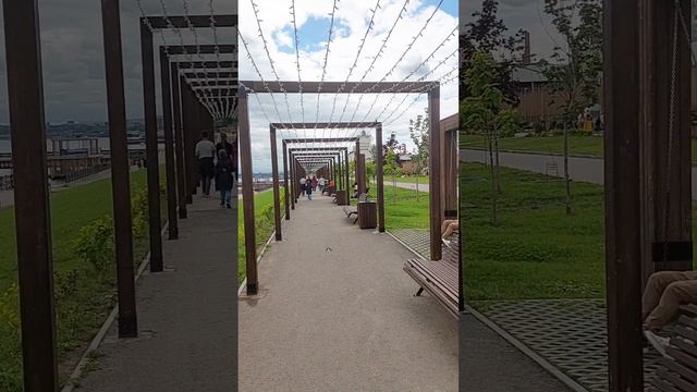 Саратов. Набережная Волги. смотреть онлайн