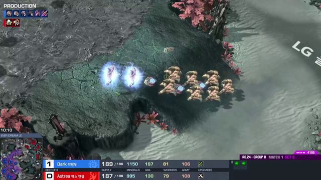 [2020 GSL Season 2] Round of 24 | Group B | Match 1: Dark (Z) vs. Astrea (P) смотреть онлайн