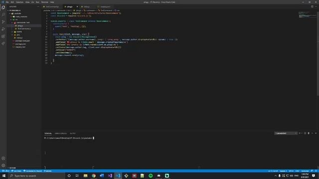 Ping cmd discord.js! смотреть онлайн