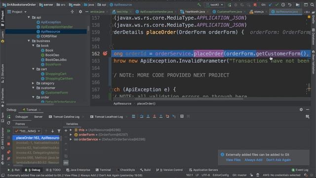 Debugging a REST API Using IntelliJ and the REST console смотреть онлайн