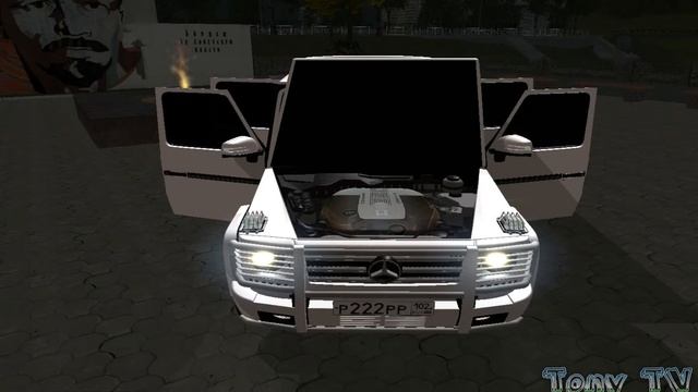 Мини-обзор Mercedes-Benz Gelandewagen AMG | CRMP RP 2 смотреть онлайн