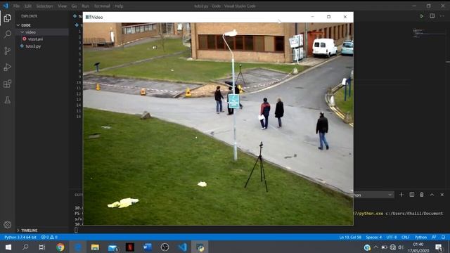 Tutoriel Fr OpenCV Python #3 Lire, Modifier et Sauvegarder des vidéos смотреть онлайн