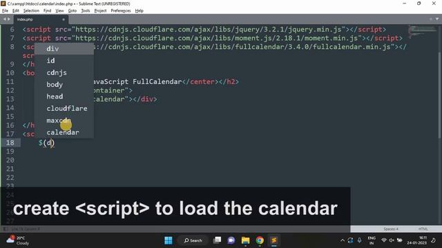 01- How to use JavaScript FullCalendar || Integrate JavaScript FullCalendar with source code смотреть онлайн