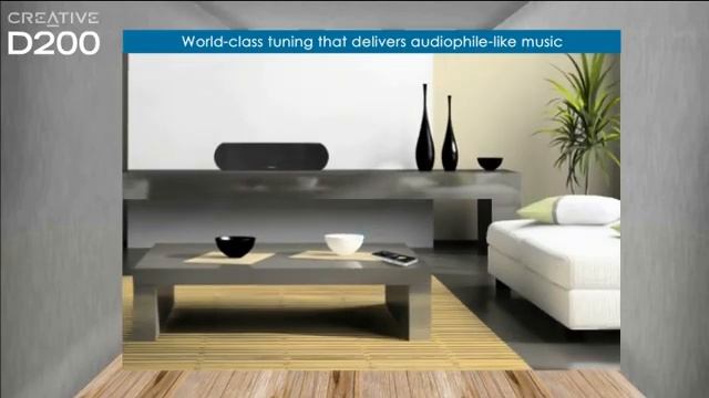 Creative D200 Bluetooth Wireless One-piece Speaker with apt-X смотреть онлайн