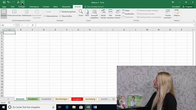 Praktische Makros: In Excel Knöpfe für Makros einrichten und ein eigenes Menü erstellen (deutsch) смотреть онлайн