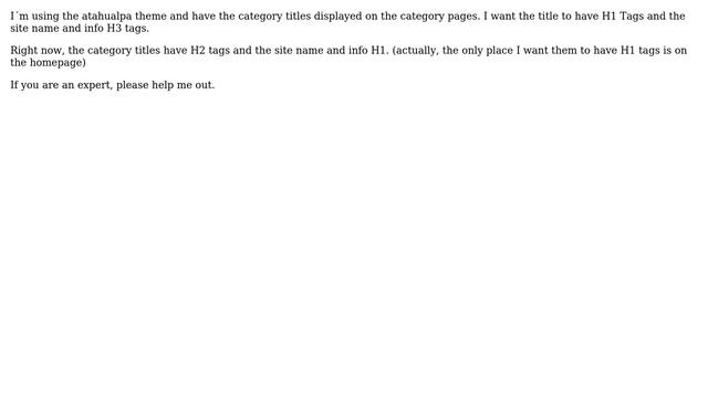 Wordpress: How to Make your Category Titles have H1 tags? (2 Solutions!!) смотреть онлайн